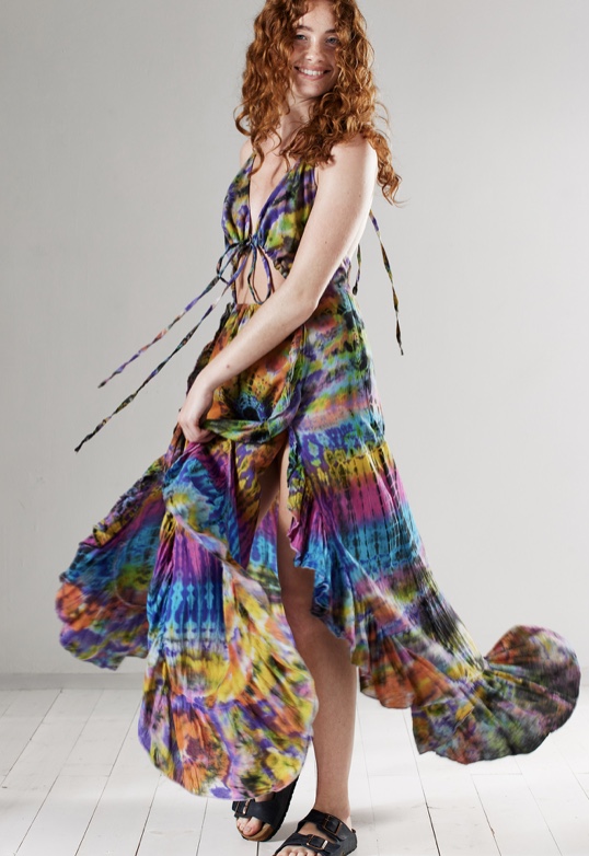 Cotton Tie Dye Dress by Namaste